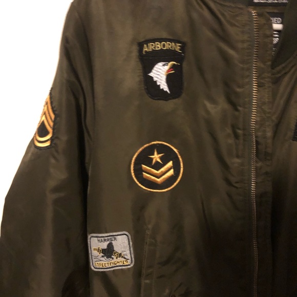 US Airborne Bomber Jacket - Picture 4 of 6